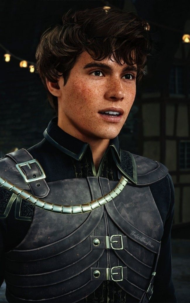 a young man dressed in armor and lights