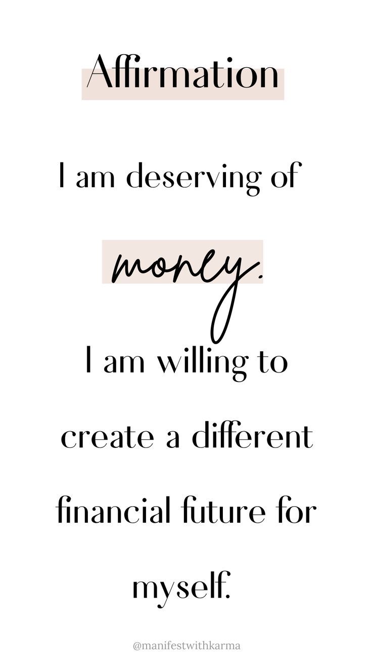 an affirmation quote with the words i am observing of money, i am telling to create a different financial future for my self