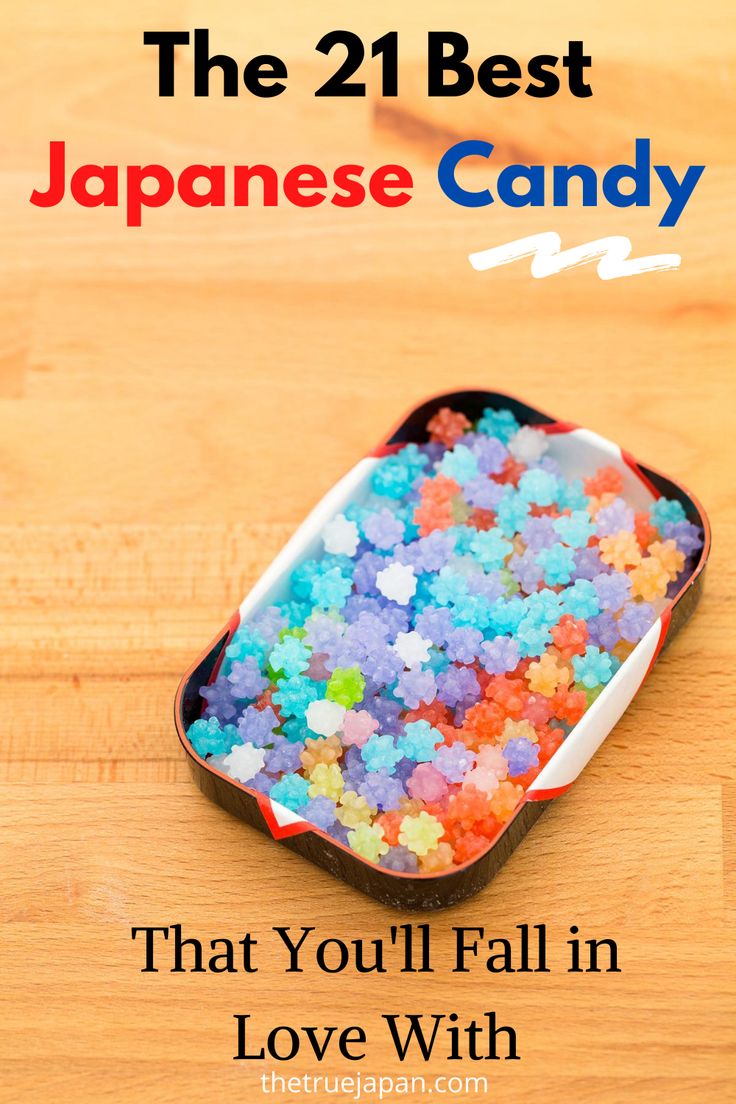 the best japanese candy that you'll fall in love with is made from real gummy