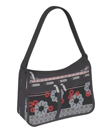 Deluxe Everyday Bag. Folk Flora print. $82.00. Available  at lesportsac.com. Medium Bags With Detachable Strap For On-the-go, Medium On-the-go Shoulder Bag With Large Capacity, Modern Medium Bags For Everyday Use, Everyday Travel Shoulder Bag With Adjustable Handle, Hobo Bag With Adjustable Top Handle For Travel, Functional Bags With Adjustable Handle For Everyday Use, Chic Large Capacity Shoulder Bag, Functional Everyday Bag With Adjustable Handle, Everyday Medium Shoulder Bag With Top Carry Handle