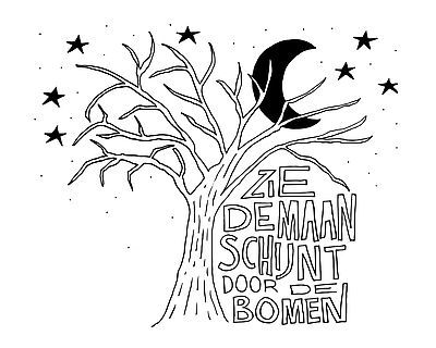 a black and white drawing of a tree with the words be human, shouldn't do