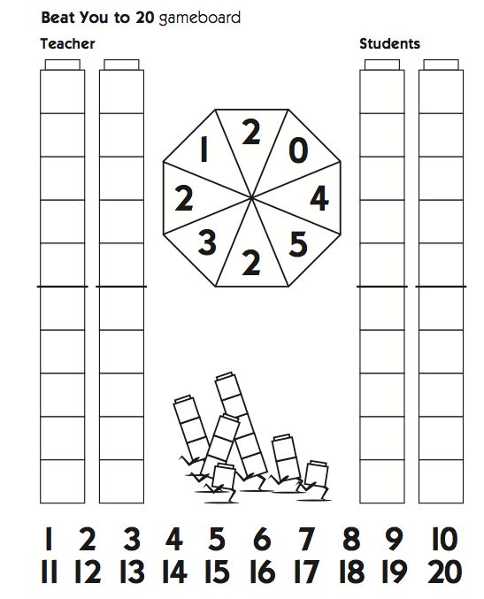 a printable worksheet with numbers and shapes to help students learn how to use them