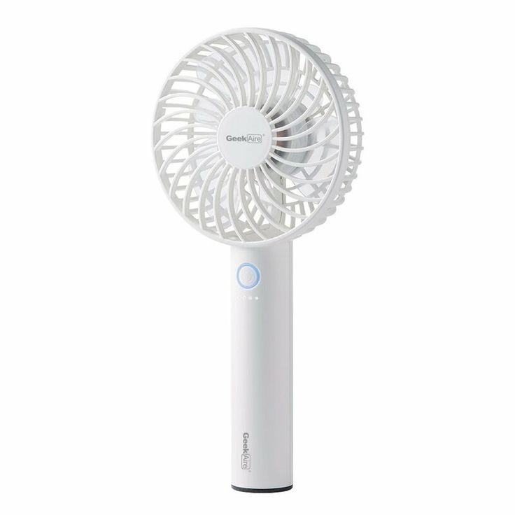 an electric fan on a white background