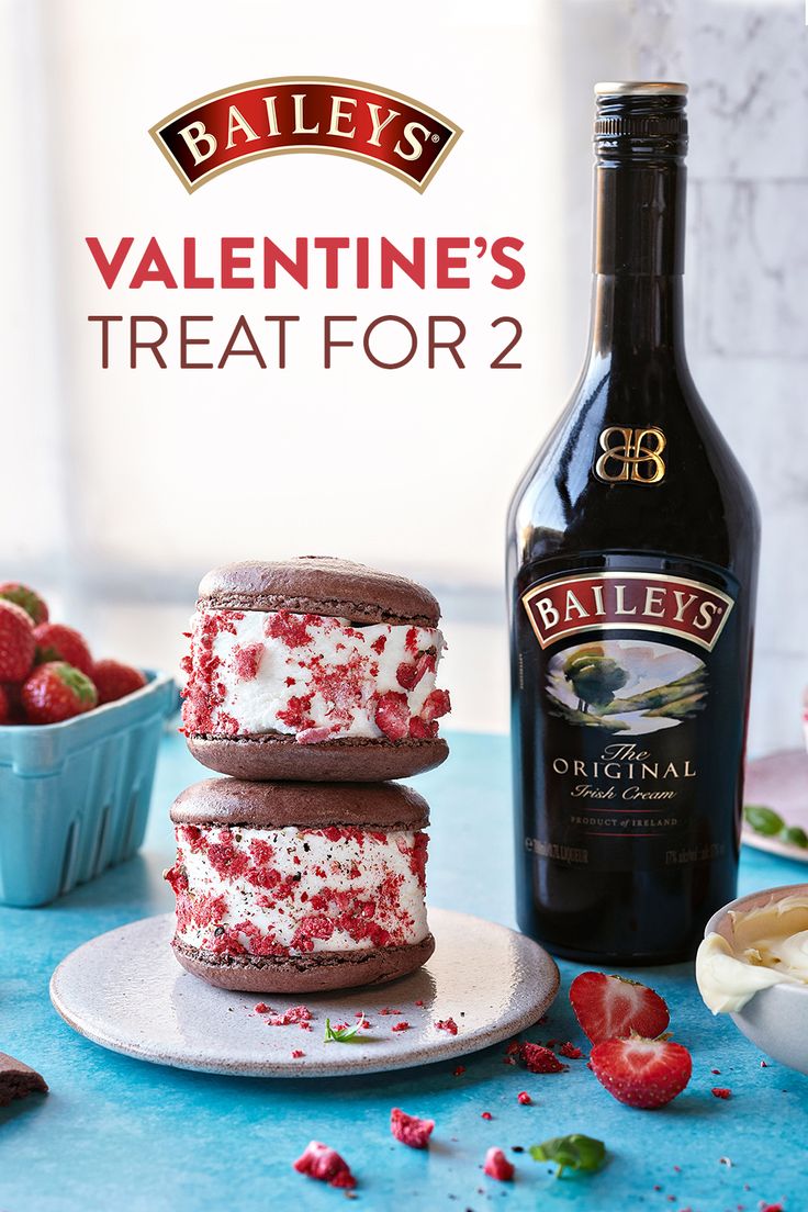 bailey's make date night delectable with strawberry shortcakes