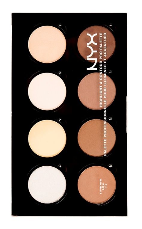 NYX Highlight & Contour Pro Palette ($30) is a new refillable highlight and contour palette that includes eight shades of customizable highlighting and con 2015 Makeup Products, Best Nyx Products, Nyx Contour Palette, Nyx Shadow Palette, Nyx Nude Truffle, Nyx Contour, Nyx Palette, Nyx Products, Highlight And Contour