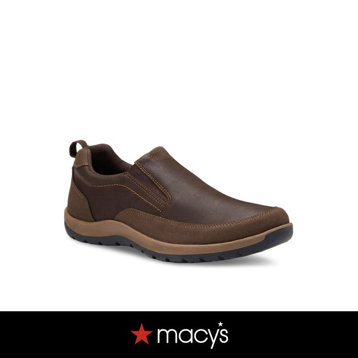 in stock Casual Brown Leather Slip-on Shoes, Rugged Leather Slip-resistant Walking Shoes, Comfortable Non-slip Brown Slip-ons, Rugged Brown Slip-resistant Walking Shoes, Comfortable Cheap Men's Slip-ons, Eastland Shoes, Online Purchase, Shoes Online, On Shoes