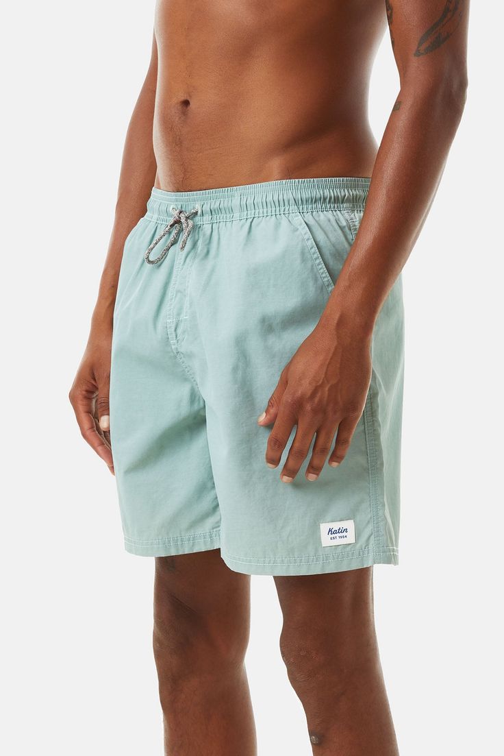 The Katin Volley Trunk remains a fan favorite for its comfort, versatility and volley style. Made from our custom volley-style silhouette, featuring front pockets, an elastic waist and an interior stash pocket for the traveler on the move. 100% 4-Ply Taslan Front pockets sealed with unique mesh drain inserts Mesh lining Boat rope cinch drawstring Clean-finished interior seams Inner stash pocket Back pocket Elastic cinch 1.5" waistband 17" outseam Model is 5'10, 170lbs and wears a size S | POOLSI Boat Rope, Bosnia And Herzegovina, Surfing, Elastic Waist