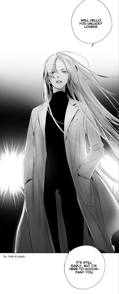 an anime character with long white hair standing in front of the sun wearing a trench coat