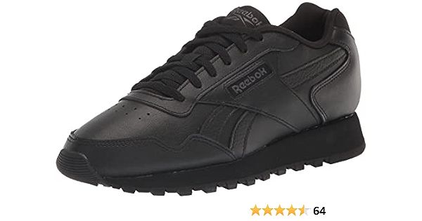 Amazon.com | Reebok Women's Glide Sneaker | Road Running Classic Icon, Vegan Sneakers, Black Pure, Reebok Sneakers, Trainers Fashion, White Leather Sneakers, Reebok Women, Aesthetic Shoes, Sneakers For Women