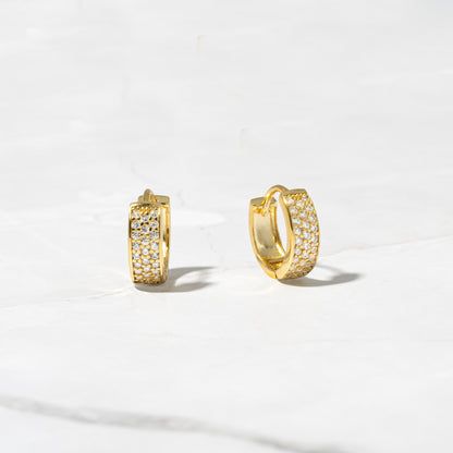 Huggie Earrings Gold, Diamond Huggie Earrings, Multiple Piercings, Chunky Earrings, Celestial Jewelry, Stacked Jewelry, Initial Jewelry, Huggie Earrings, Statement Bracelet