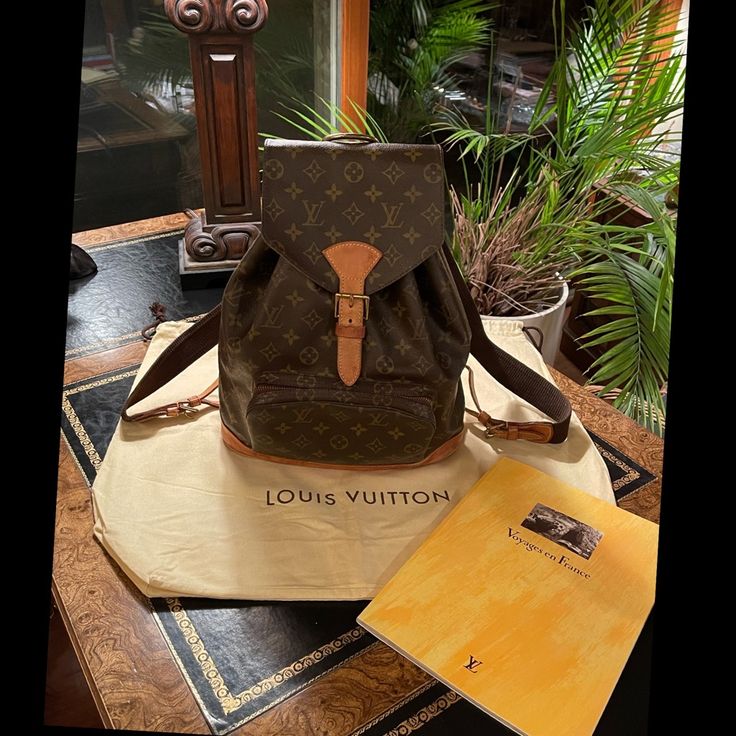 Louis Vuitton Montsouris Gm Backpack Best Backpack For Traveling. No Rips Or Tears, Has Some Stains, Some Dryness But It’s Vintage And We’ll Loved. Please Zoom In To Pictures For More Details. Any Questions Feel Free To Ask. Comes With Dust Bag. It’s Been A Fun Bag!! Tiny Backpack Louis Vuitton, Lv Backpack Palm Spring Mm, Black Lv Backpack, Luxury Backpack Louis Vuitton, Louis Vuitton Montsouris Backpack, Louis Vuitton Backpack, Louis Vuitton Damier Ebene, Canvas Backpack, Cool Backpacks