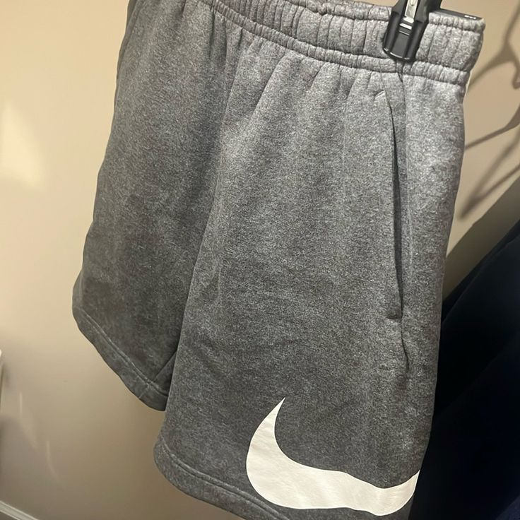 Men’s Nike Shorts Size S But Runs Big New With Tags Grey With White Check Nike Functional Shorts, Nike Casual Gray Bottoms, Casual Gray Nike Athletic Shorts, Casual Nike Gray Athletic Shorts, Casual Gray Nike Shorts, Nike Gray Sports Shorts, Nike Compressive Athletic Shorts, Nike Shorts Men, Nike Athletic Shorts With Built-in Shorts For Streetwear