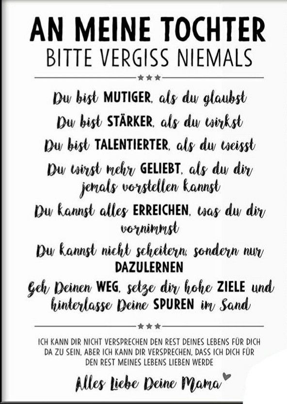 an image of a poster with words in german and english on the front side of it