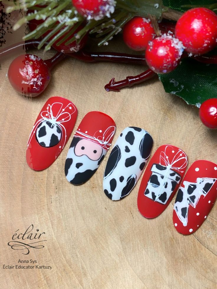 Country Nail Designs, Rockabilly Nails, Country Acrylic Nails, Cowboy Nails, Cute Nail Colors, Western Nails, Country Nails, Acrylic Nail Shapes, Cow Nails