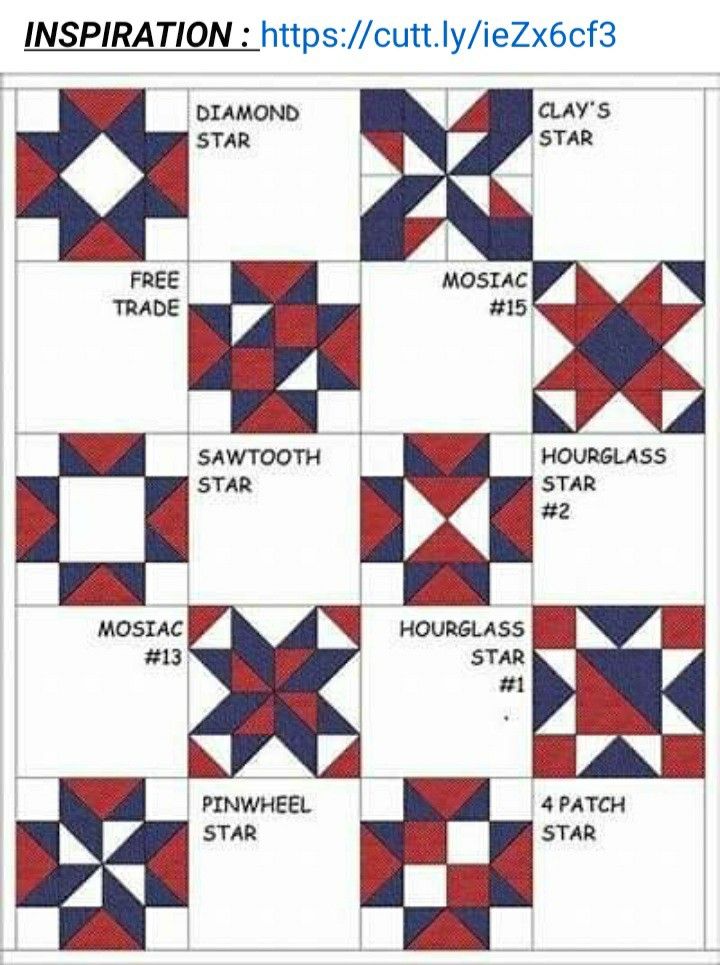 an image of a quilt pattern with the words inspiration