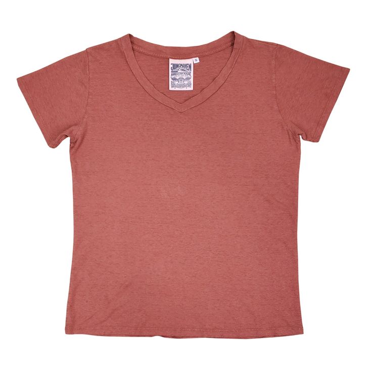 Paige V-neck - Jungmaven Hemp Clothing Soft-washed Relaxed Fit V-neck Tops, Versatile V-neck T-shirt For Loungewear, Relaxed Fit Scoop Neck T-shirt For Fall, Versatile V-neck T-shirt For Fall, Fall Relaxed Fit Scoop Neck T-shirt, Fall Scoop Neck T-shirt With Relaxed Fit, Relaxed Fit V-neck Top For Everyday, Versatile Short Sleeve V-neck Top, Relaxed Fit Short Sleeve V-neck Top For Everyday