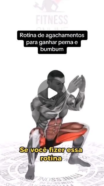 an image of a man doing squats with the caption's above it