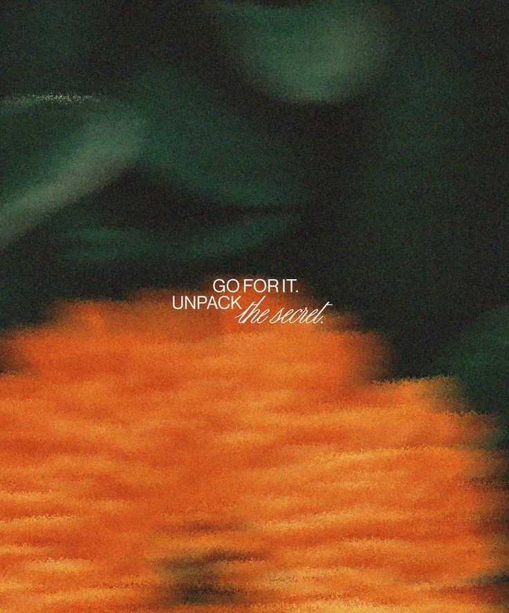 blurry photograph of an orange flower with the words go forth upon it