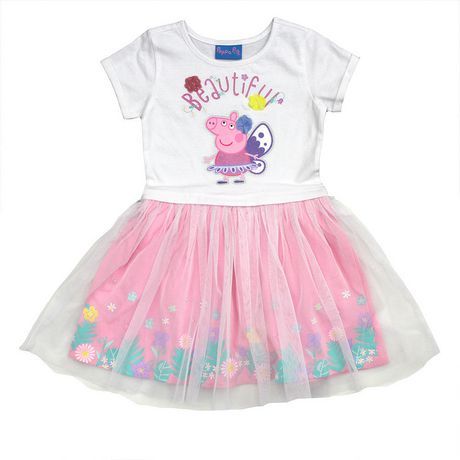 Peppa Pig Toddler Girls' Tutu Dress White 4T Diy Festival Outfit, Peppa Pig Costume, Pig Outfit, Fairy Dress Costume, Peppa Pig Outfit, Chanel Cake, Sporty Street Style, Pepa Pig, Girls Tutu Dresses