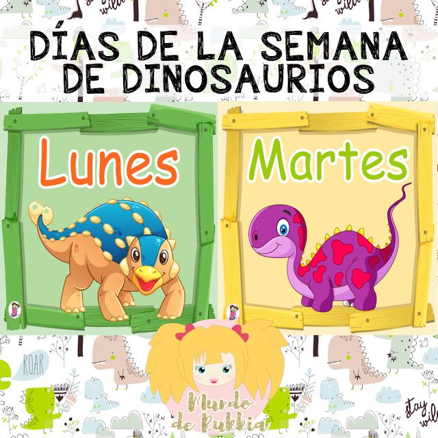 two children's books with pictures of dinosaurs and words that read lines, mares