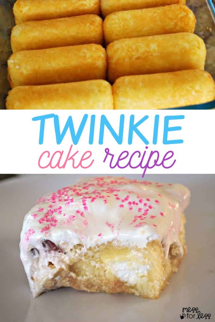 two pictures with different types of cakes and donuts on them, one has white icing and the other has pink sprinkles