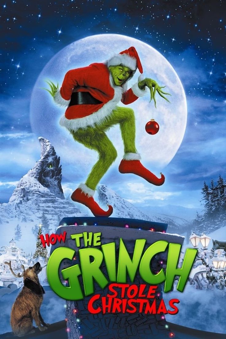 the grinch stole christmas movie poster