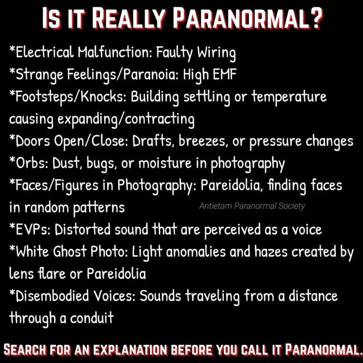 the words are in red and black with white writing on it, which says is it really paranoral?