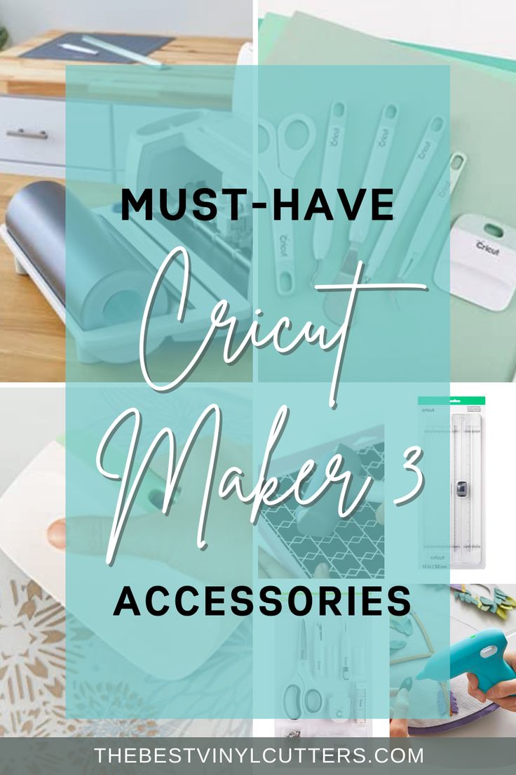 Must-Have Cricut Maker 3 Accessories Cricut Essentials For Beginners, Diy Cricut Maker 3 Projects, Things You Can Make With Cricut Maker 3, Cricut Maker 3 Blades, Cricut Maker Accessories, Cricut Starter Supplies, What Can You Make With Cricut Maker 3, Cricut Accessories Must Have, Circuit 3 Projects