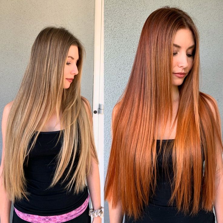 The journey from blonde to red can be interesting. Learn how-to introduce your client to the new shade, as well as charge for it. This post comes with a warning! Blonde Balayage To Red Hair, Demi Permanent Hair Color Red, Going Blonde To Red, Going From Blonde To Red Hair, Red Hair Smudge Root, Blonde To Copper Hair Transformation, Face Framing Layers Red Hair, Going From Blonde To Red, Red Toner For Blonde Hair