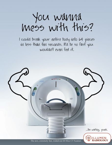 an advertisement for a medical device with the words you wanna't mes with this?