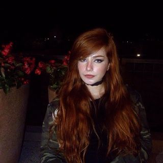 last night. Hair Motivation, Redhead Makeup, Hair Test, Goth Hair, Ginger Hair Color, Ginger Girls, Redhead Girl, Dye My Hair, Ginger Hair