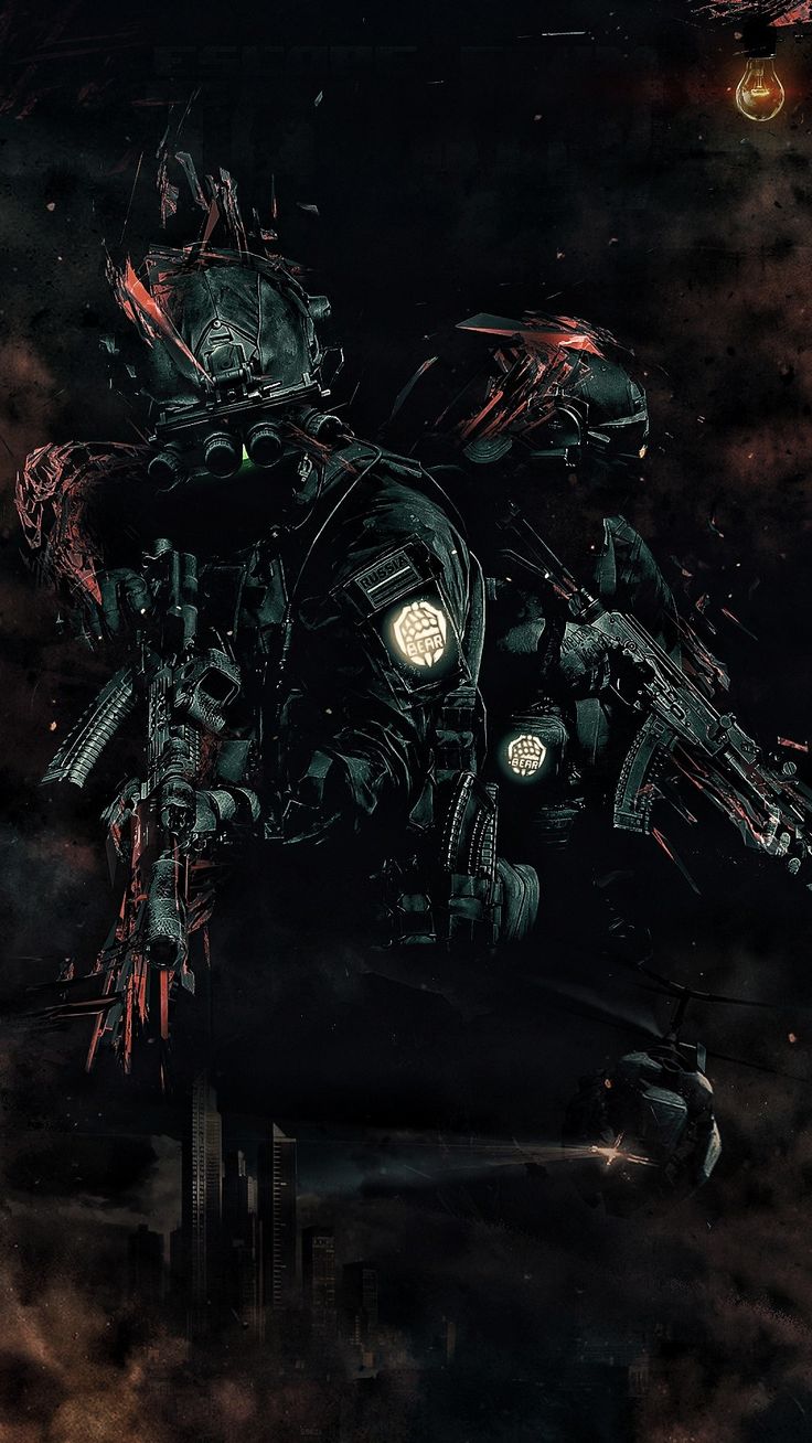 an image of a sci - fi character in the dark