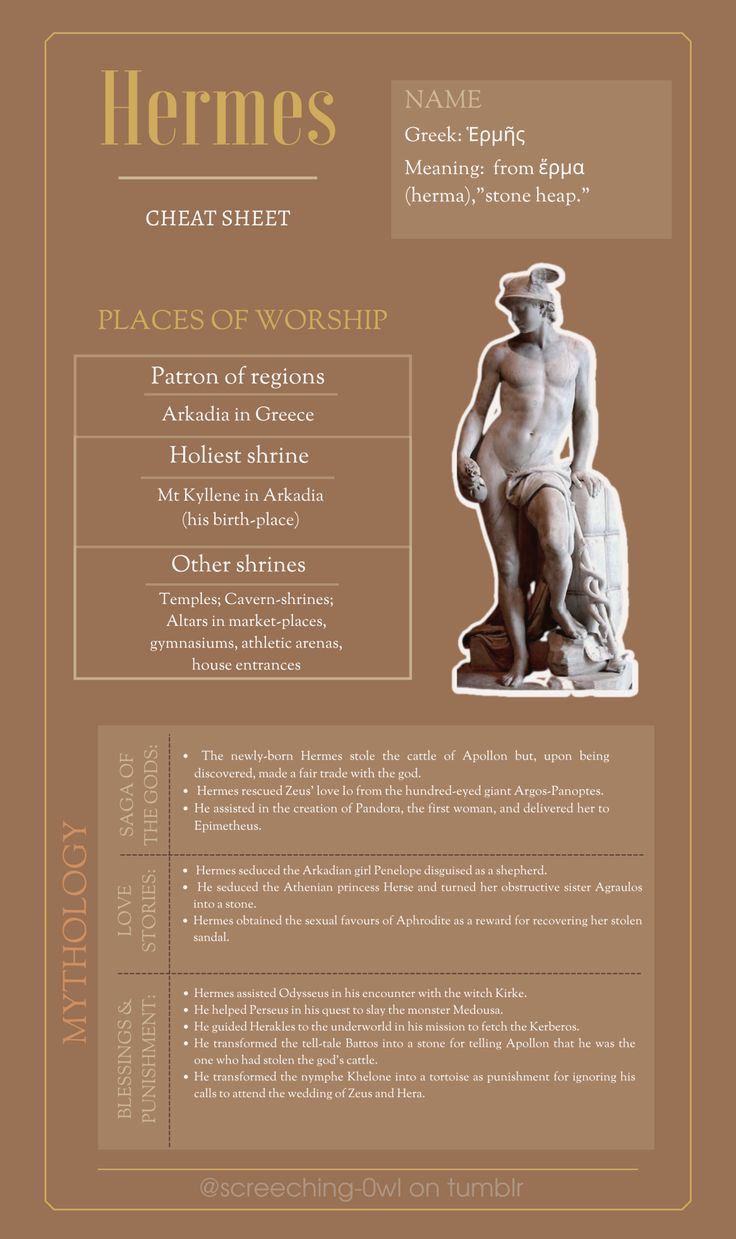 the front and back cover of a brochure with an image of a statue