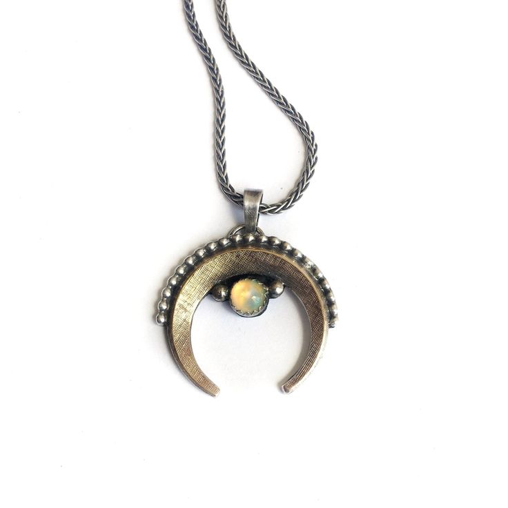 Silver Electroformed Round Pendant Necklace, Spiritual Sterling Silver Necklaces With Oxidized Finish, Spiritual Sterling Silver Necklace With Oxidized Finish, Artisan Moon Charm Necklaces, Artisan Crescent Moon Charm Necklaces, Nickel-free Brass Coin Pendant Necklace, Nickel Free Brass Coin Pendant Necklace, Artisan Necklace With Moon Charm, Artisan Silver Necklace With Moon Charm