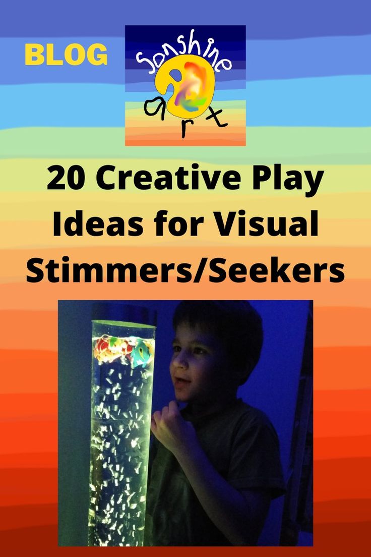 a young boy standing in front of a window with the words, 20 creative play ideas for