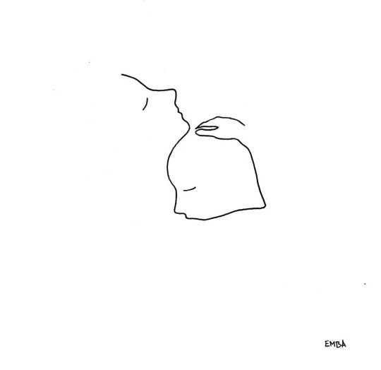 a black and white drawing of a hand holding a teapot in it's left hand