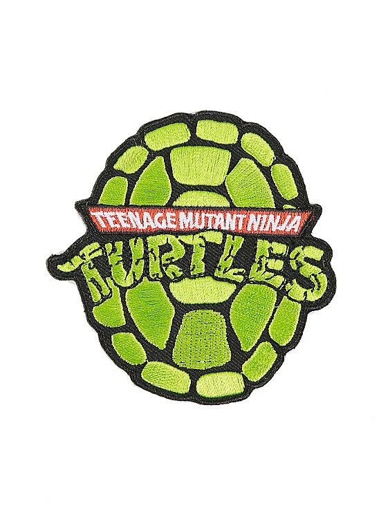 the teenage mutant ninja turtles logo patch