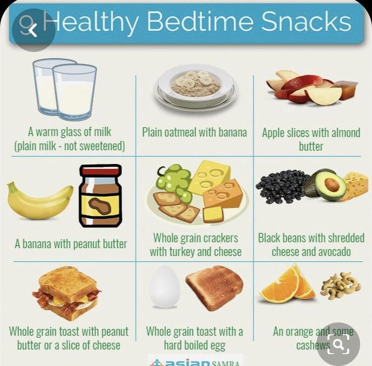 healthy bedtime snacks that are great for kids and adults to enjoy in the morning