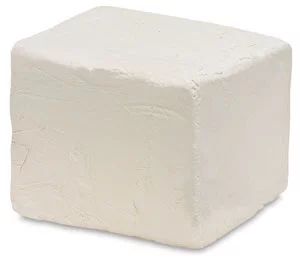 a white cube shaped object on a white background