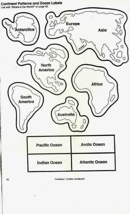 Continents Activities, 3rd Grade Social Studies, Geography For Kids, Geography Activities, Continents And Oceans, Teaching Geography, 5th Grade Social Studies, Homeschool Geography, Homeschool Social Studies