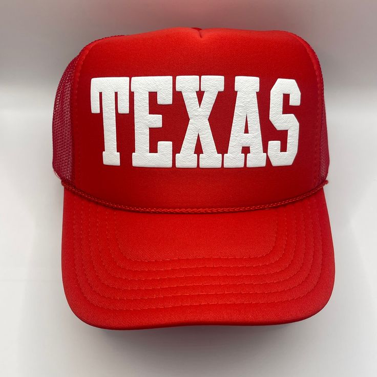 Show off your Texas Ranger pride with this stylish fan trucker hat! It's the perfect way to support the Texas Rangers while cheering them on from the stands or the comfort of your couch! Congratulations to the Texas Rangers World Series Champions!! Texas Ranger, Texas Rangers, World Series, Trucker Hat, Texas, Couch, Fan, Hats, Red