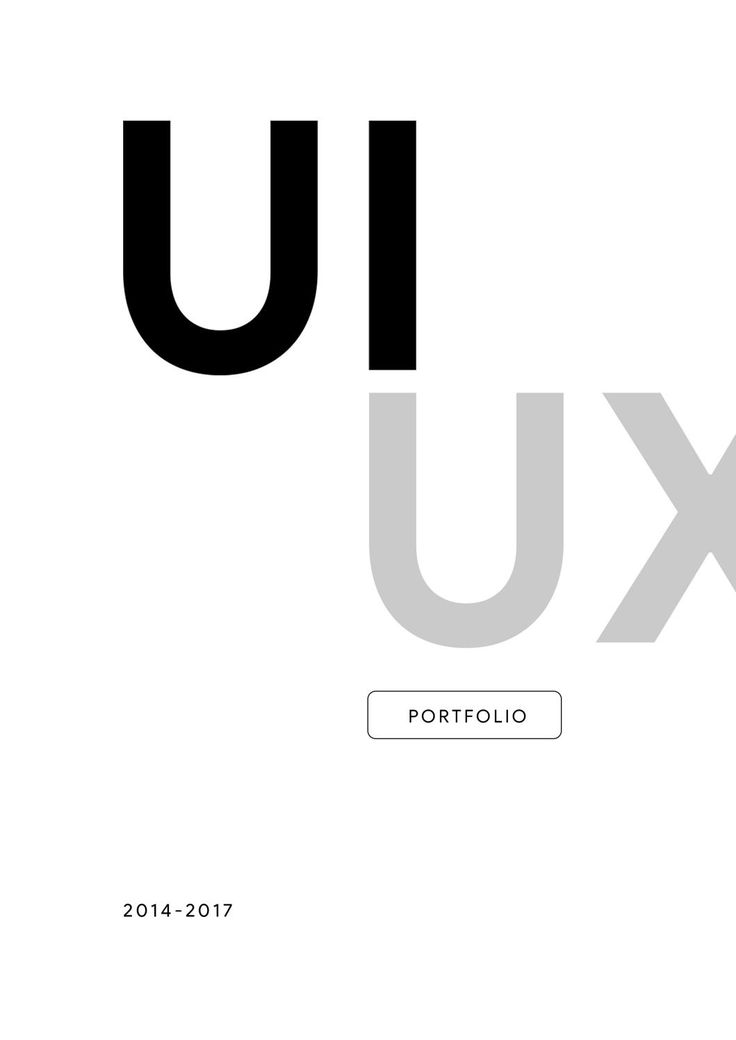 the letter u is made up of black and white typefaces on a white background