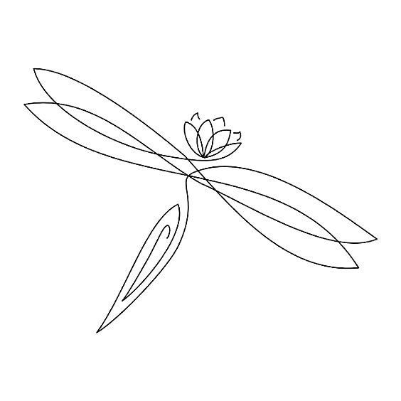 a line drawing of a flower on a white background