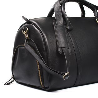 Experience durability and class with our premium black leather duffle bag. This duffle bag will keep all your essentials, such as clothes, phones, wallets, and other accessories. In addition, this leather duffle bag, made of Cowhide leather, offers durability and protection to your valuables. The bag has leather straps that act as a handle, allowing you to wear it on your back and carry it easily while hiking. This black leather duffle bag is the perfect fit for a gym bag as it has abundant stor Black Leather Functional Duffle Bag, Black Leather Functional Weekender Bag, Functional Black Leather Duffle Bag, Leather Duffle Bag With Zipper For On-the-go, Leather Duffle Bag With Zipper Closure For On-the-go, Black Leather Duffle Bag For On-the-go, Black Leather Weekender Bag For On-the-go, Classic Black Weekender Bag With Leather Backing, Luxury Black Everyday Duffle Bag