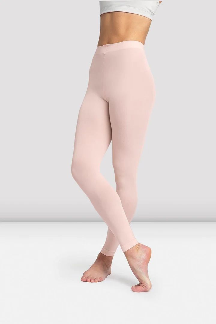 Enjoy superior softness and comfort in our ladies ContourSoft footless tight, boasting extra spandex for a unique return to form function. Fitted Full Length Leggings For Barre, Fitted Full-length Leggings For Barre, Pink Stretch Footless Legwear, Pink Stretch Footless Hosiery, Seamless Compression Full-length Leggings, Seamless Tights For Pilates, Solid Full Length High Stretch Tights, Full Length High Stretch Solid Tights, Fitted Tights For Barre