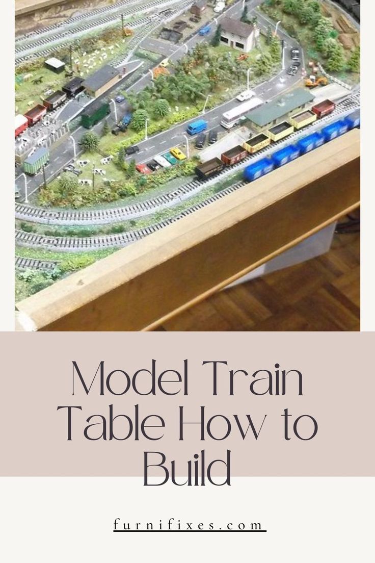 Model Train Table How to Build Train Table Ideas, N Scale Coffee Table Layout, Spray Paint Dresser, Diy Train Table, Train Table Storage, Train Table Layout, Model Train Table, Using A Router, Diy Desk Decor