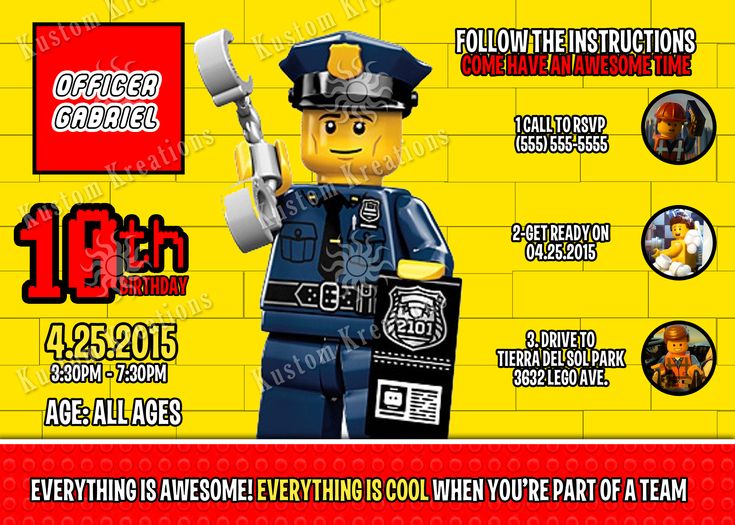 Visit the post for more. Lego City Birthday, Geek Cake, Turtle Cakes, Police Birthday Invitations, Cake Batman, Pirate Cakes, Lego Birthday Invitations, Cake Minecraft, Minion Cakes