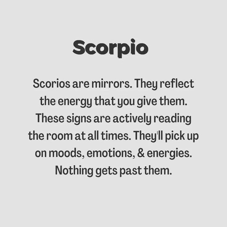 the words scorpio are written in black and white