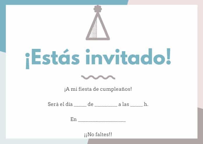 a card with the words fiestas in spanish and an image of a sailboat