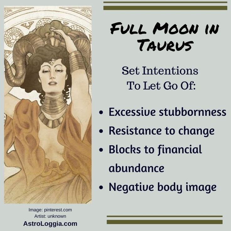 an advertisement with the words full moon in taues on it and a woman's head